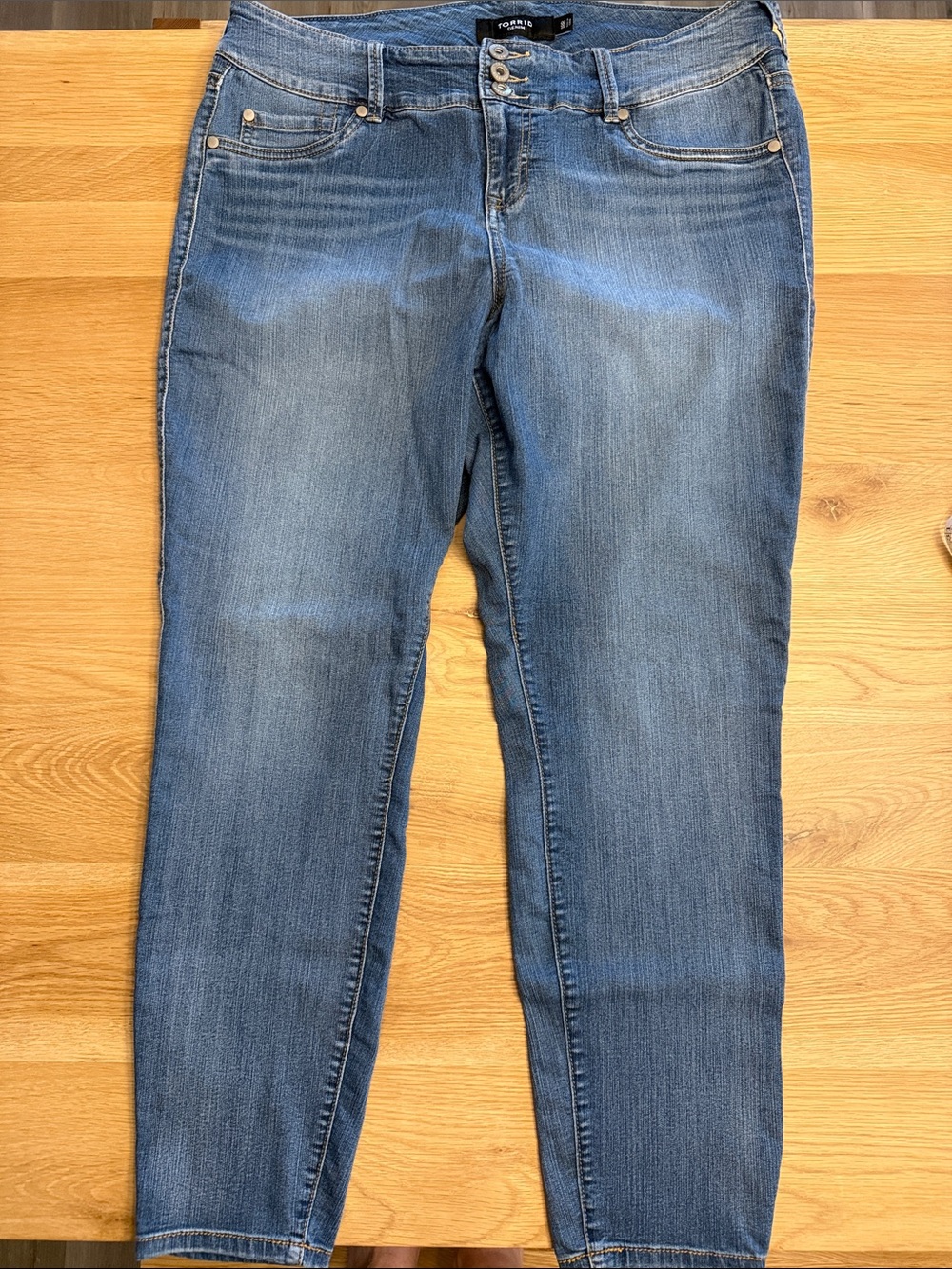 torrid Light Blue Skinny Jeans (10)